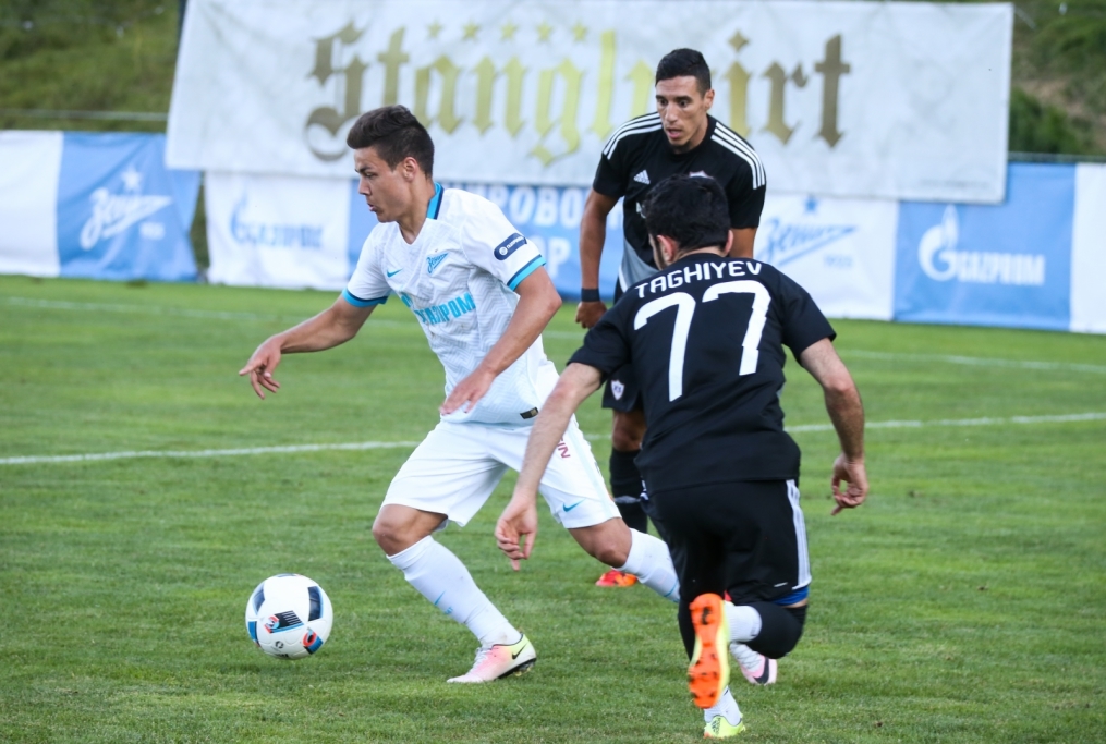 «Газпром»-тренировочные сборы в Австрии: товарищеский матч «Зенит»  —   «Карабах»