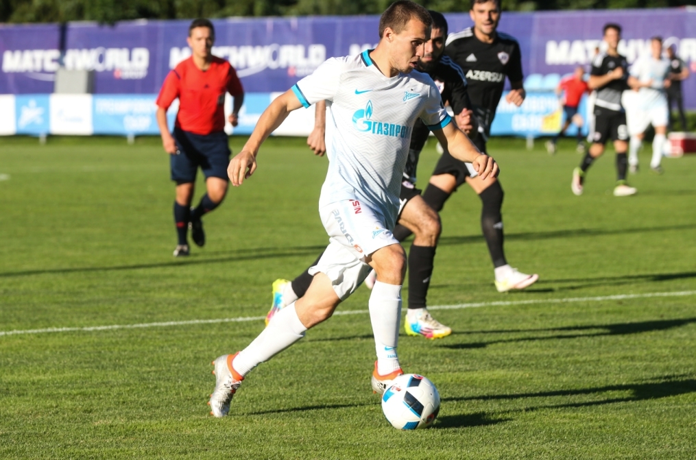 «Газпром»-тренировочные сборы в Австрии: товарищеский матч «Зенит»  —   «Карабах»