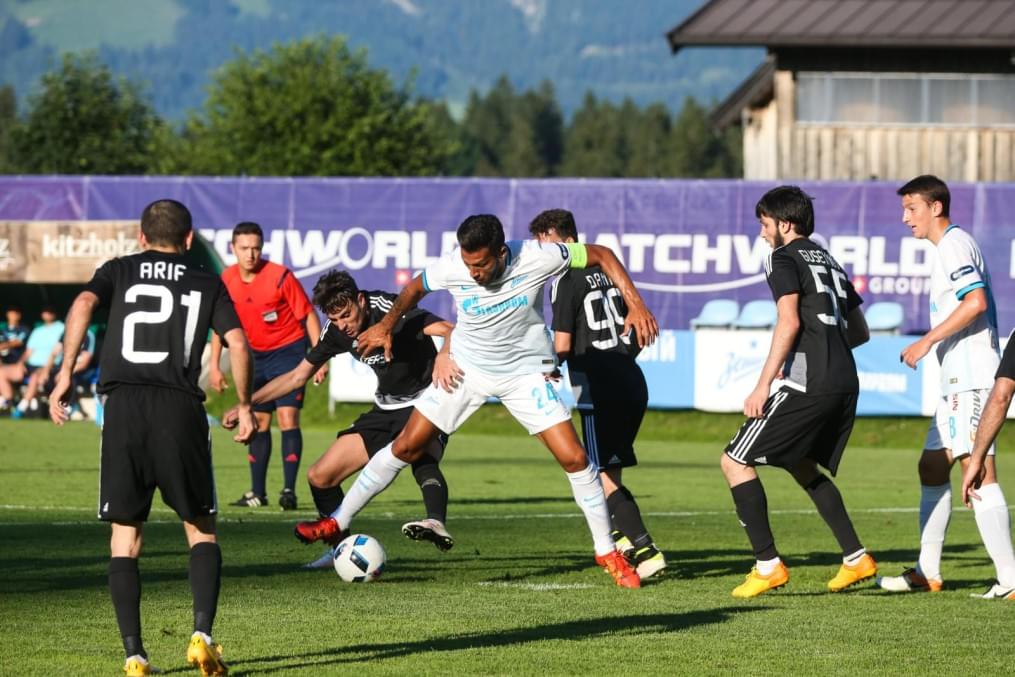 «Газпром»-тренировочные сборы в Австрии: товарищеский матч «Зенит»  —   «Карабах»