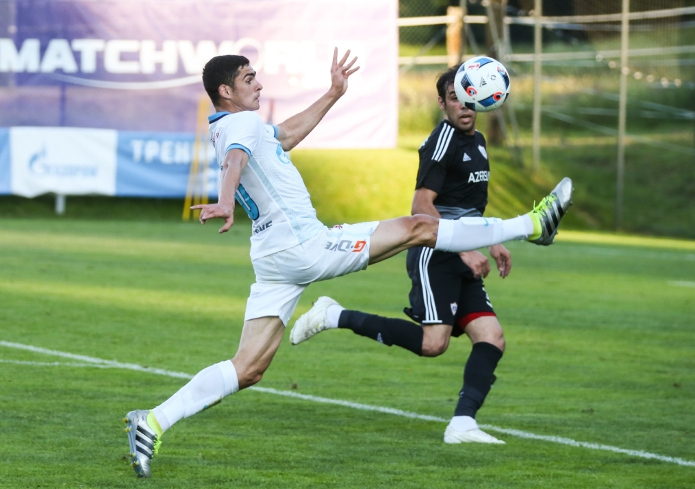 «Газпром»-тренировочные сборы в Австрии: товарищеский матч «Зенит»  —   «Карабах»