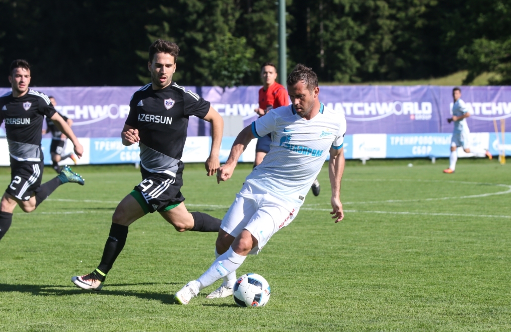 «Газпром»-тренировочные сборы в Австрии: товарищеский матч «Зенит»  —   «Карабах»