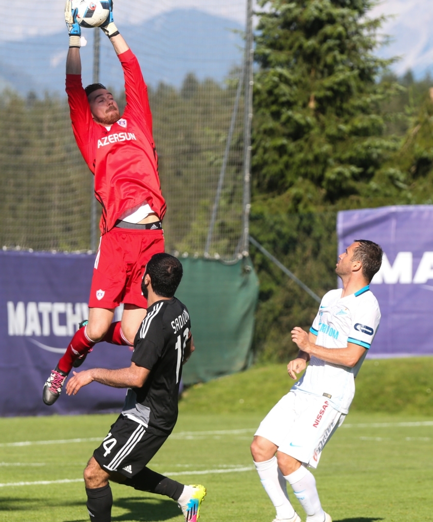 «Газпром»-тренировочные сборы в Австрии: товарищеский матч «Зенит»  —   «Карабах»