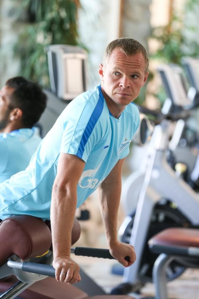 «Газпром»-тренировочные сборы в Австрии: утренняя тренировка 29 июня