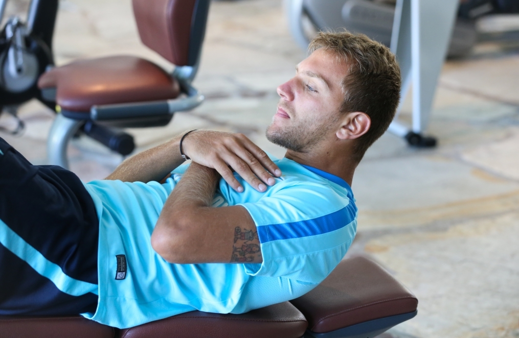 «Газпром»-тренировочные сборы в Австрии: утренняя тренировка 29 июня