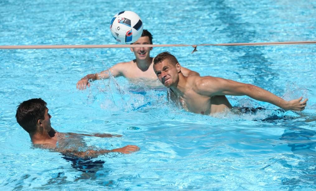 «Газпром»-тренировочные сборы в Австрии: утренняя тренировка 29 июня