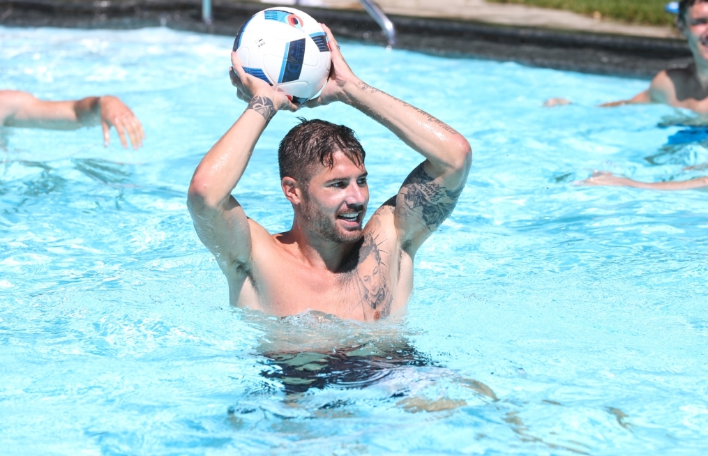 «Газпром»-тренировочные сборы в Австрии: утренняя тренировка 29 июня