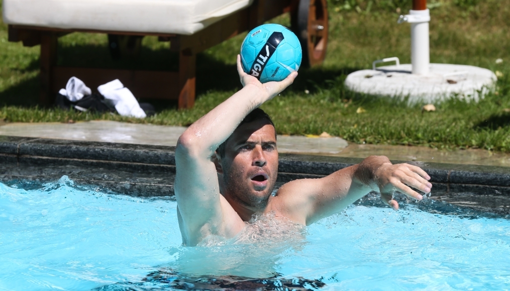 «Газпром»-тренировочные сборы в Австрии: утренняя тренировка 29 июня