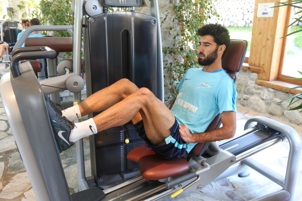 «Газпром»-тренировочные сборы в Австрии: утренняя тренировка 29 июня