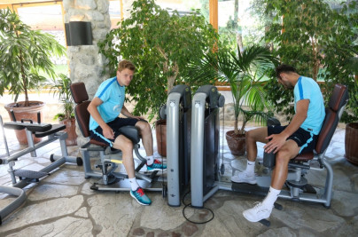 «Газпром»-тренировочные сборы в Австрии: утренняя тренировка 29 июня