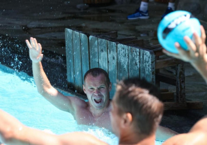 «Газпром»-тренировочные сборы в Австрии: утренняя тренировка 29 июня