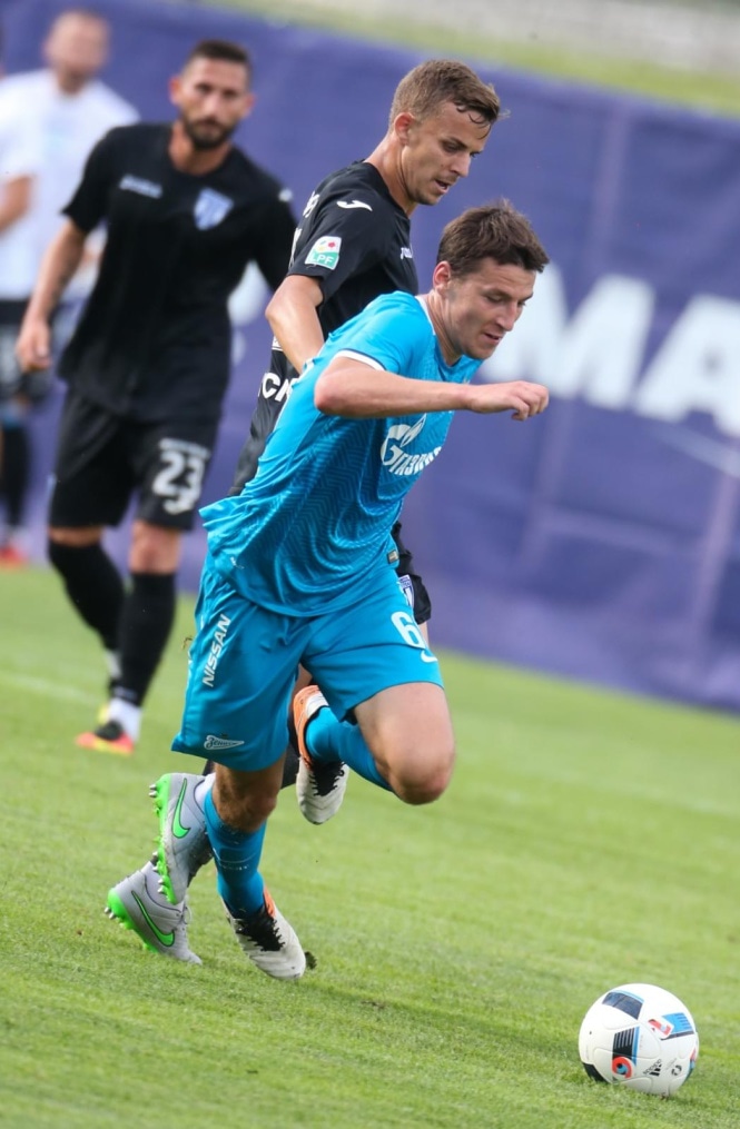 «Газпром»-тренировочные сборы в Австрии: товарищеский матч «Зенит»  —   «Университатя»