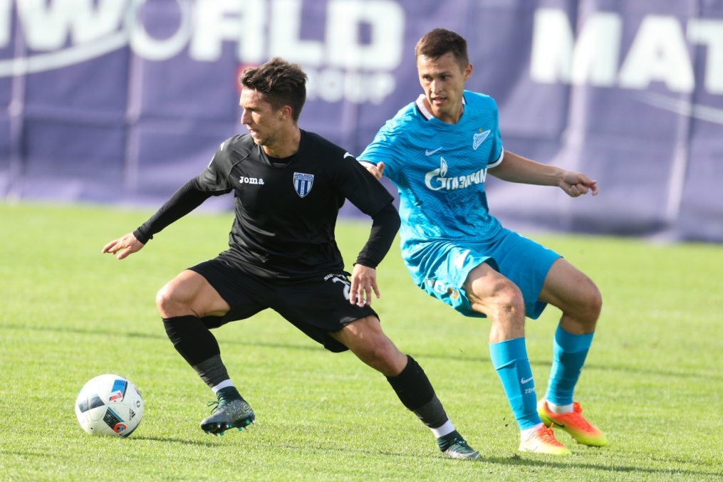 «Газпром»-тренировочные сборы в Австрии: товарищеский матч «Зенит»  —   «Университатя»