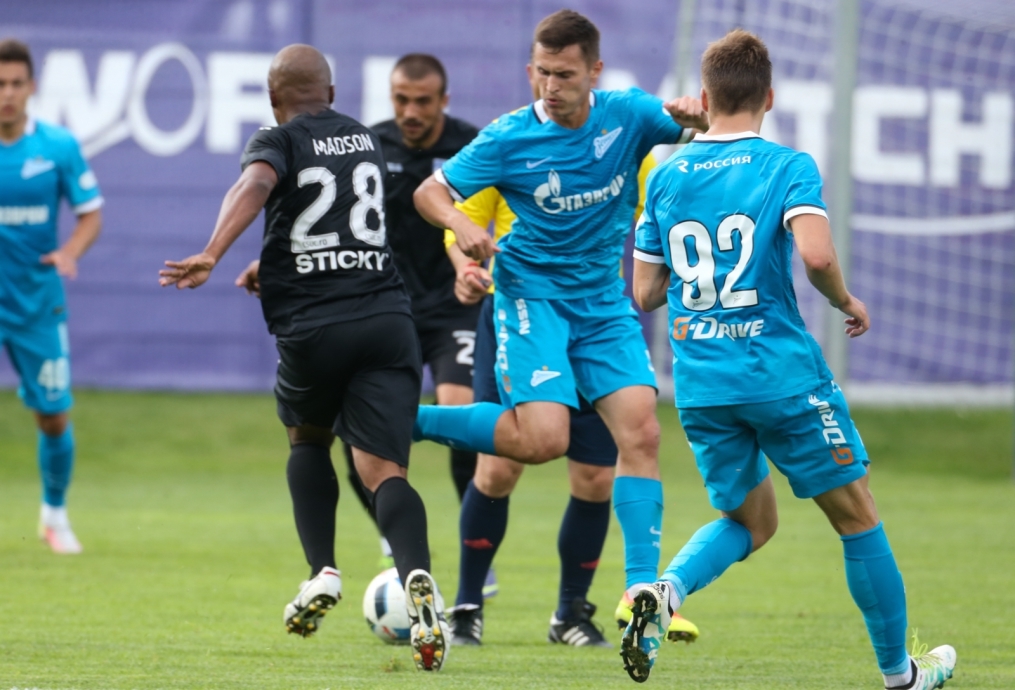 «Газпром»-тренировочные сборы в Австрии: товарищеский матч «Зенит»  —   «Университатя»