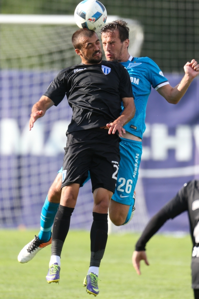 «Газпром»-тренировочные сборы в Австрии: товарищеский матч «Зенит»  —   «Университатя»