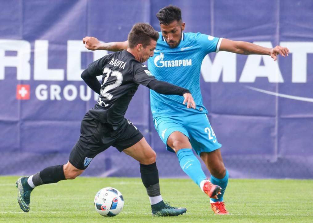 «Газпром»-тренировочные сборы в Австрии: товарищеский матч «Зенит»  —   «Университатя»