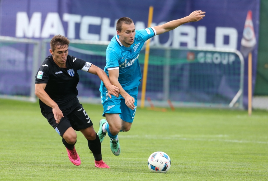 «Газпром»-тренировочные сборы в Австрии: товарищеский матч «Зенит»  —   «Университатя»