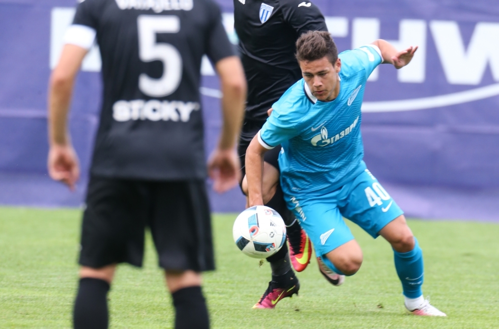 «Газпром»-тренировочные сборы в Австрии: товарищеский матч «Зенит»  —   «Университатя»