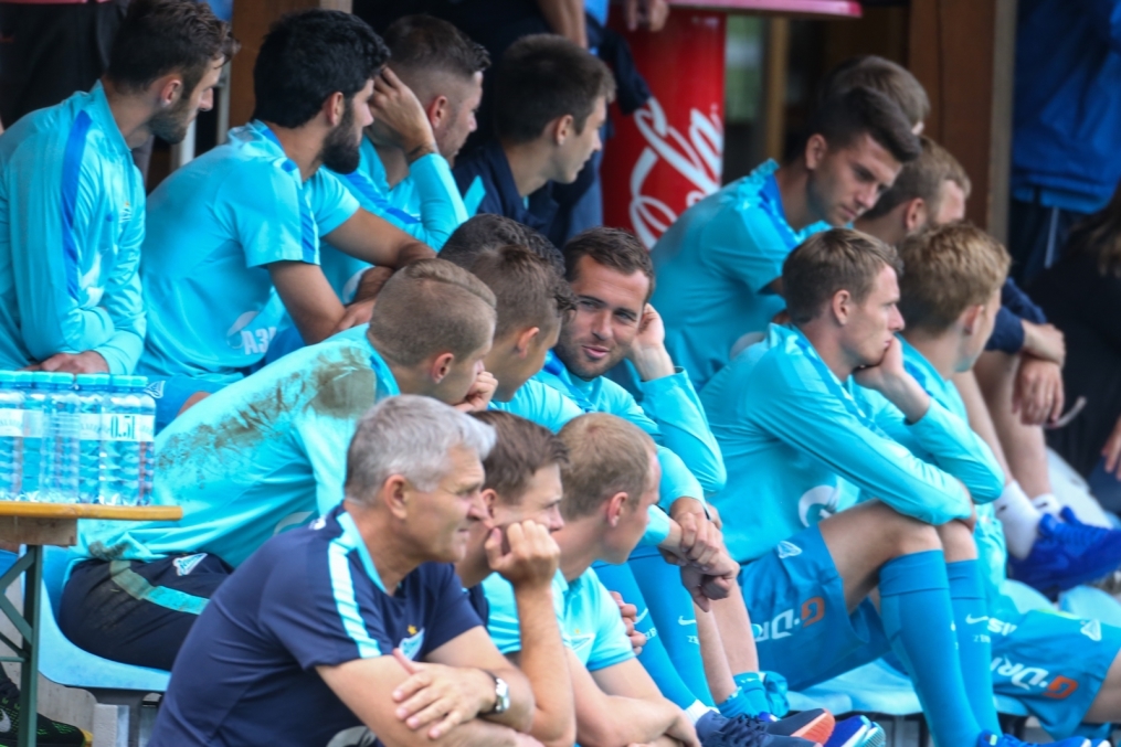 «Газпром»-тренировочные сборы в Австрии: товарищеский матч «Зенит»  —   «Университатя»