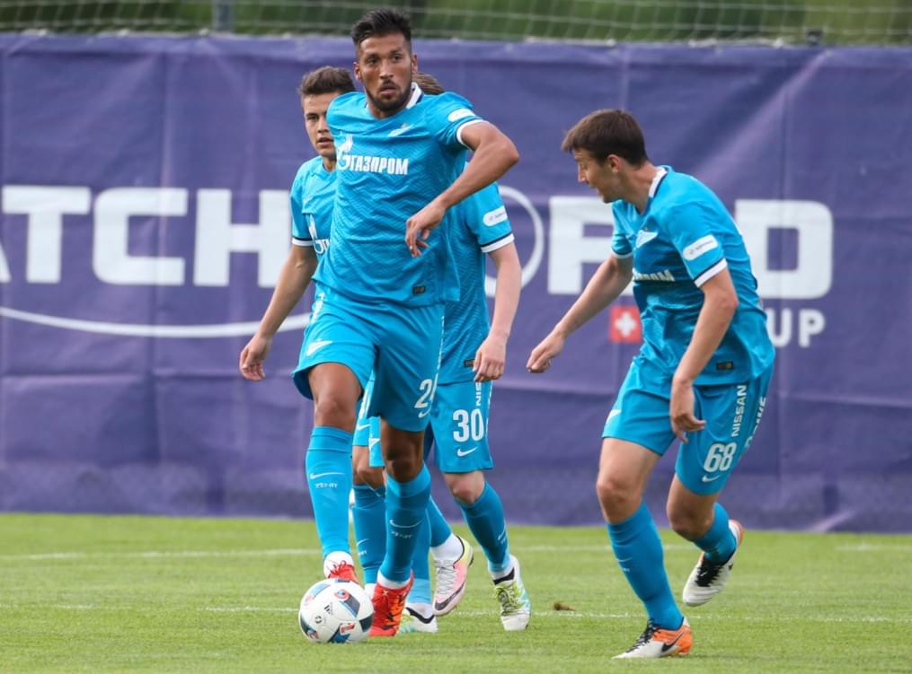 «Газпром»-тренировочные сборы в Австрии: товарищеский матч «Зенит»  —   «Университатя»