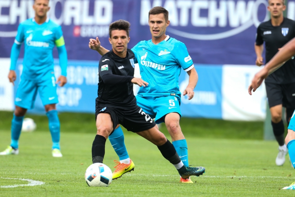 «Газпром»-тренировочные сборы в Австрии: товарищеский матч «Зенит»  —   «Университатя»