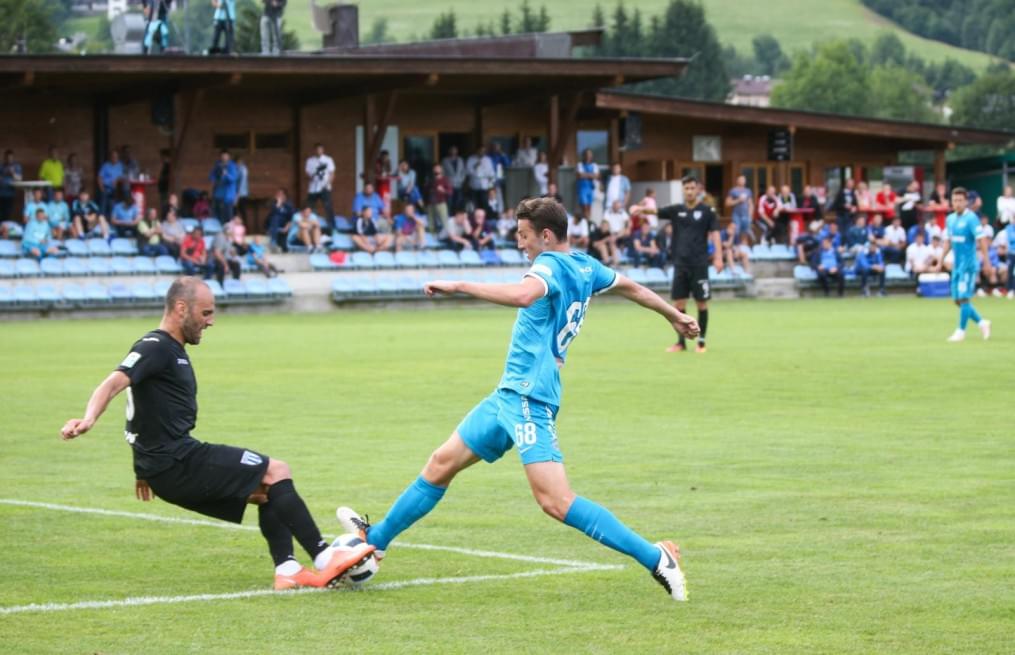 «Газпром»-тренировочные сборы в Австрии: товарищеский матч «Зенит»  —   «Университатя»