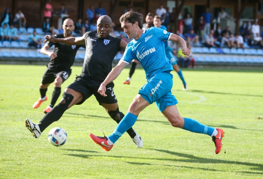 «Газпром»-тренировочные сборы в Австрии: товарищеский матч «Зенит»  —   «Университатя»