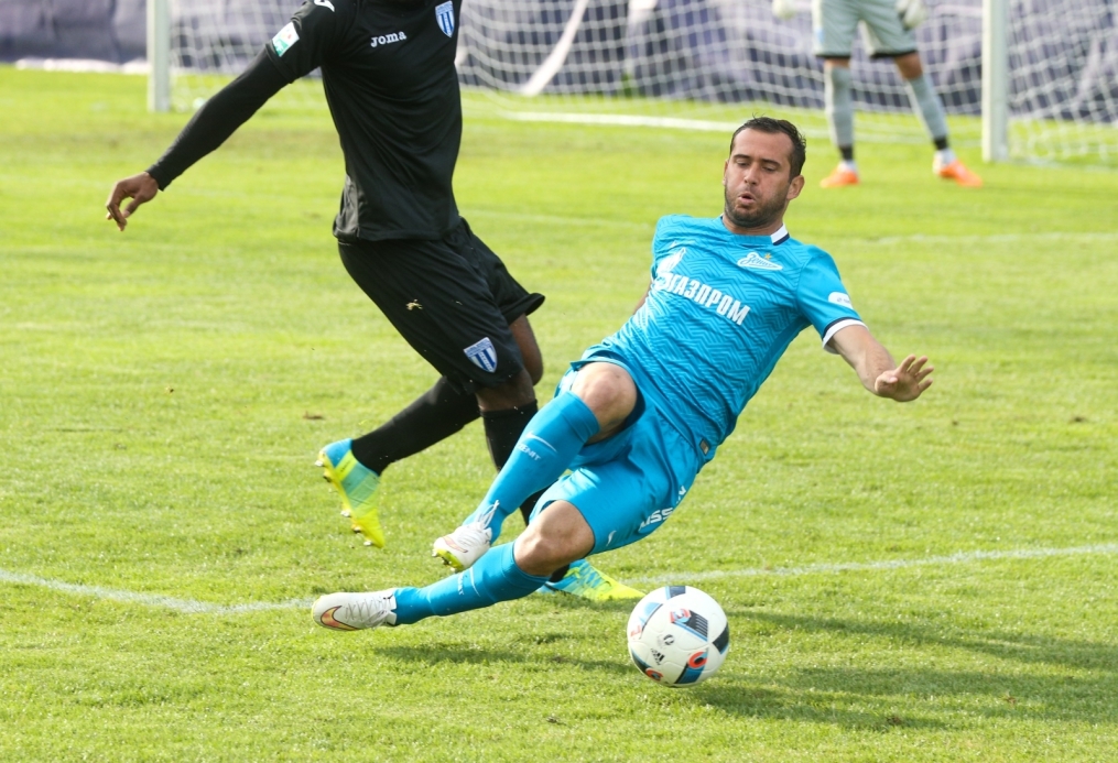 «Газпром»-тренировочные сборы в Австрии: товарищеский матч «Зенит»  —   «Университатя»