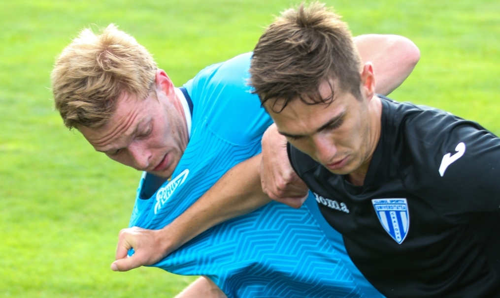 «Газпром»-тренировочные сборы в Австрии: товарищеский матч «Зенит»  —   «Университатя»