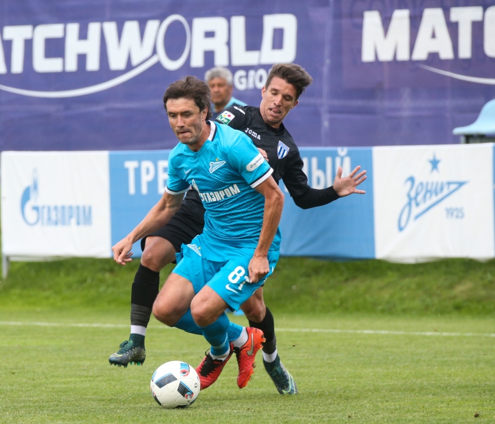 «Газпром»-тренировочные сборы в Австрии: товарищеский матч «Зенит»  —   «Университатя»