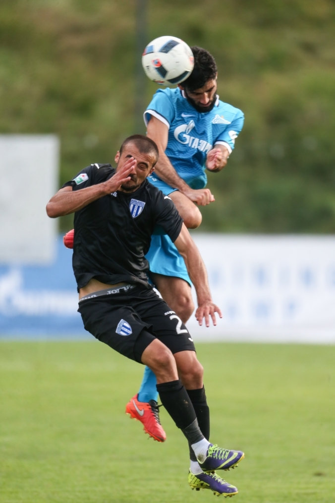 «Газпром»-тренировочные сборы в Австрии: товарищеский матч «Зенит»  —   «Университатя»