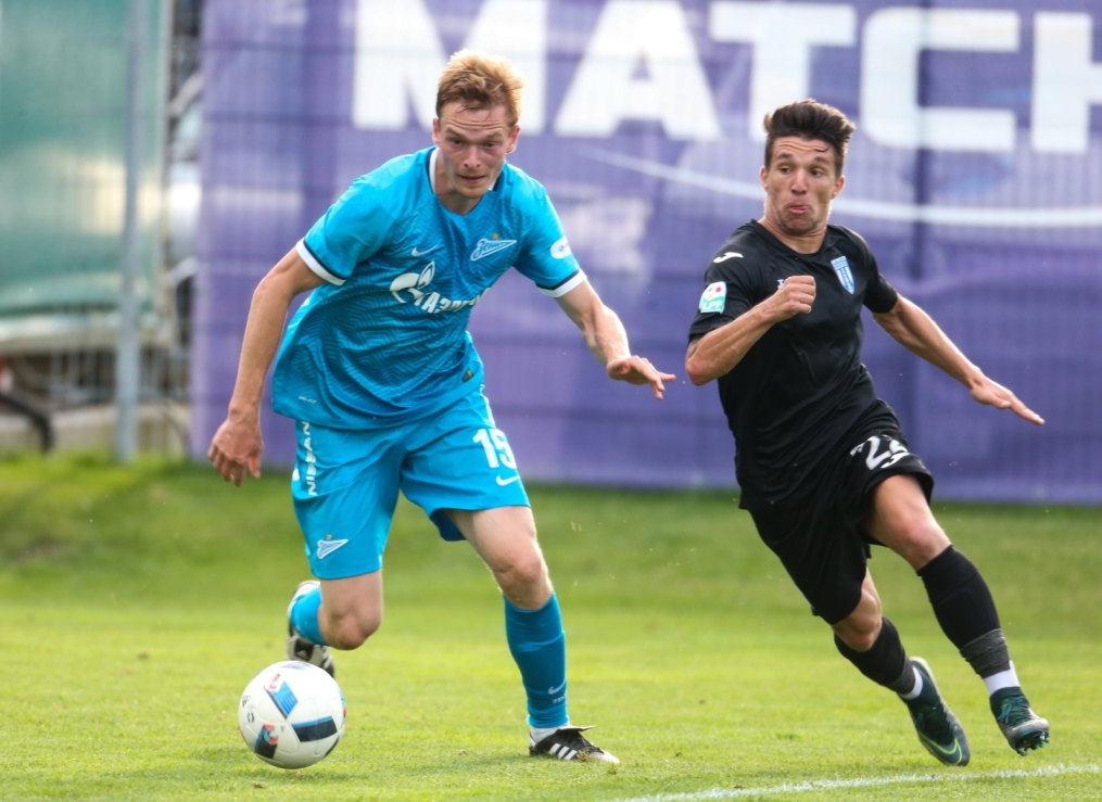 «Газпром»-тренировочные сборы в Австрии: товарищеский матч «Зенит»  —   «Университатя»