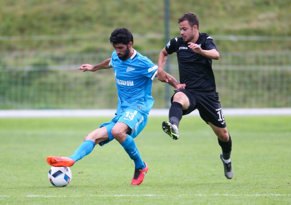 «Газпром»-тренировочные сборы в Австрии: товарищеский матч «Зенит»  —   «Университатя»