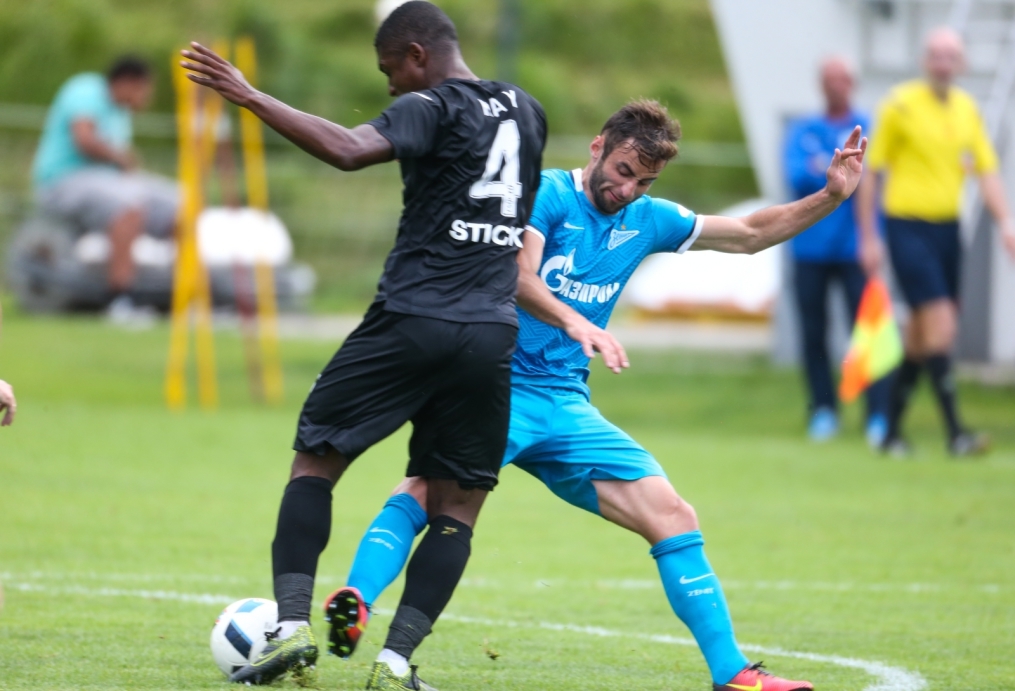 «Газпром»-тренировочные сборы в Австрии: товарищеский матч «Зенит»  —   «Университатя»