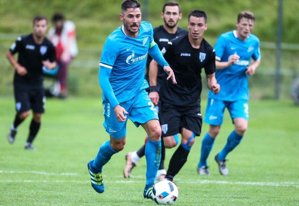 «Газпром»-тренировочные сборы в Австрии: товарищеский матч «Зенит»  —   «Университатя»