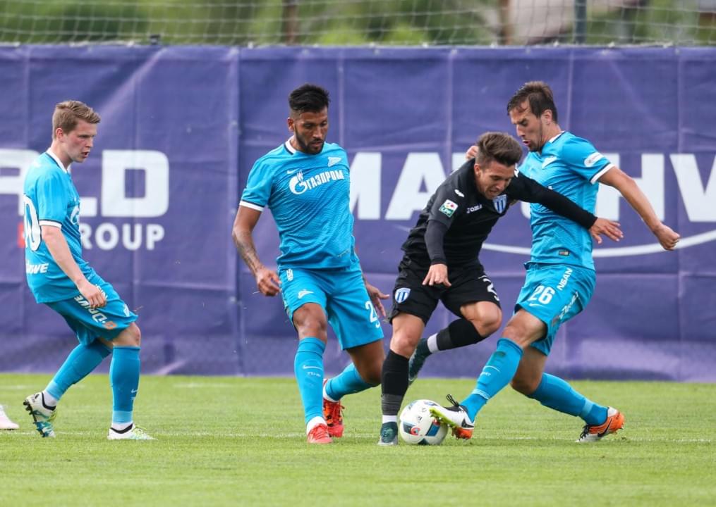 «Газпром»-тренировочные сборы в Австрии: товарищеский матч «Зенит»  —   «Университатя»