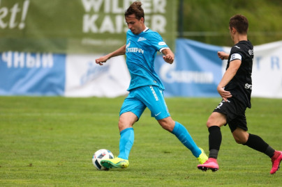 «Газпром»-тренировочные сборы в Австрии: товарищеский матч «Зенит»  —   «Университатя»