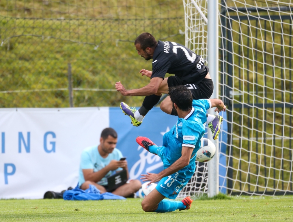 «Газпром»-тренировочные сборы в Австрии: товарищеский матч «Зенит»  —   «Университатя»