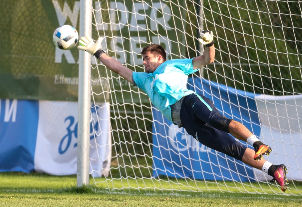 Газпром»-тренировочные сборы в Австрии: вечерняя тренировка 1 июля