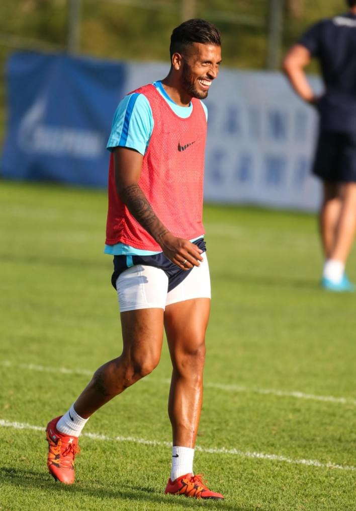 Газпром»-тренировочные сборы в Австрии: вечерняя тренировка 1 июля