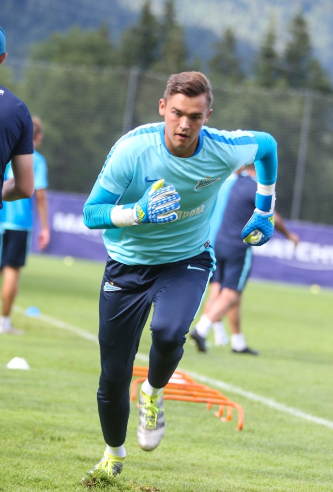 Газпром»-тренировочные сборы в Австрии: вечерняя тренировка 1 июля