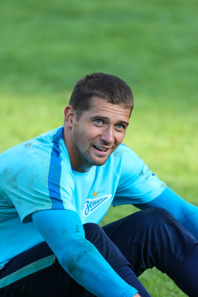 Газпром»-тренировочные сборы в Австрии: вечерняя тренировка 1 июля