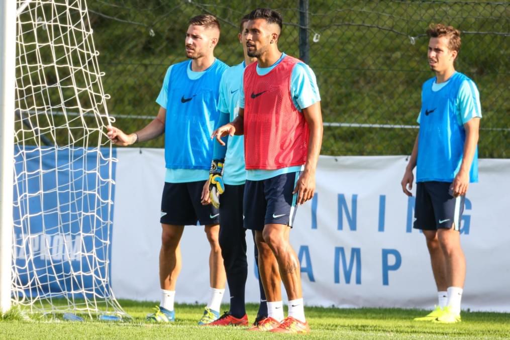 Газпром»-тренировочные сборы в Австрии: вечерняя тренировка 1 июля