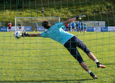 Газпром»-тренировочные сборы в Австрии: вечерняя тренировка 1 июля