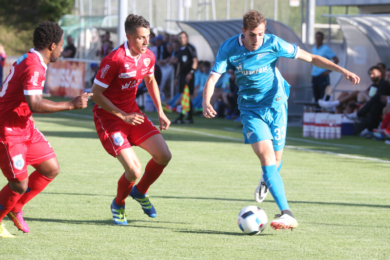 «Газпром»-тренировочные сборы в Швейцарии: матч «Зенит» — «Сьон»