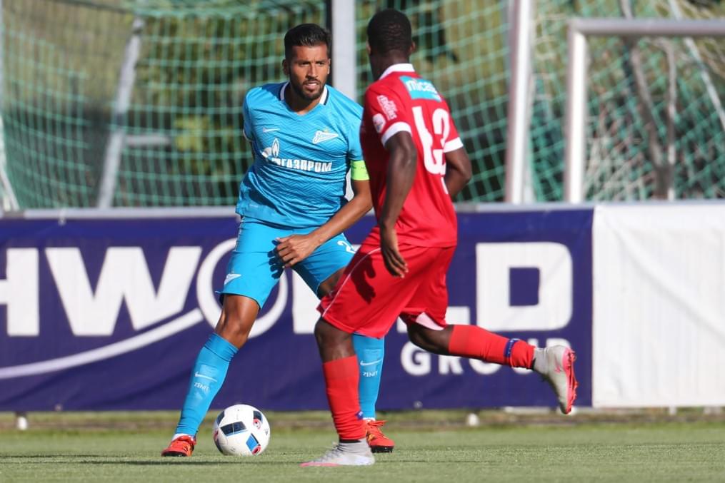 «Газпром»-тренировочные сборы в Швейцарии: матч «Зенит» — «Сьон»