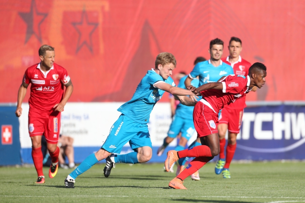 «Газпром»-тренировочные сборы в Швейцарии: матч «Зенит» — «Сьон»