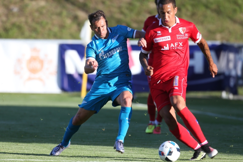 «Газпром»-тренировочные сборы в Швейцарии: матч «Зенит» — «Сьон»