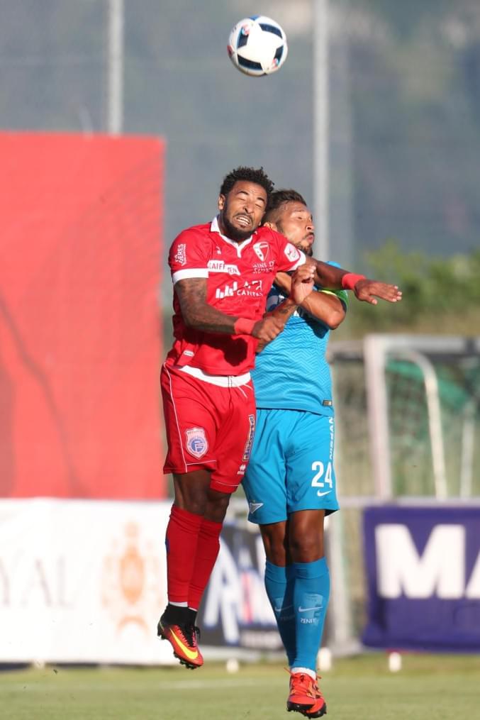 «Газпром»-тренировочные сборы в Швейцарии: матч «Зенит» — «Сьон»