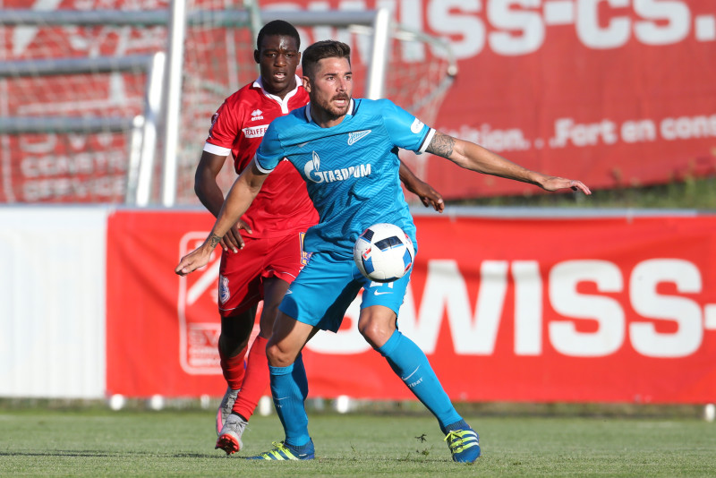 «Газпром»-тренировочные сборы в Швейцарии: матч «Зенит» — «Сьон»