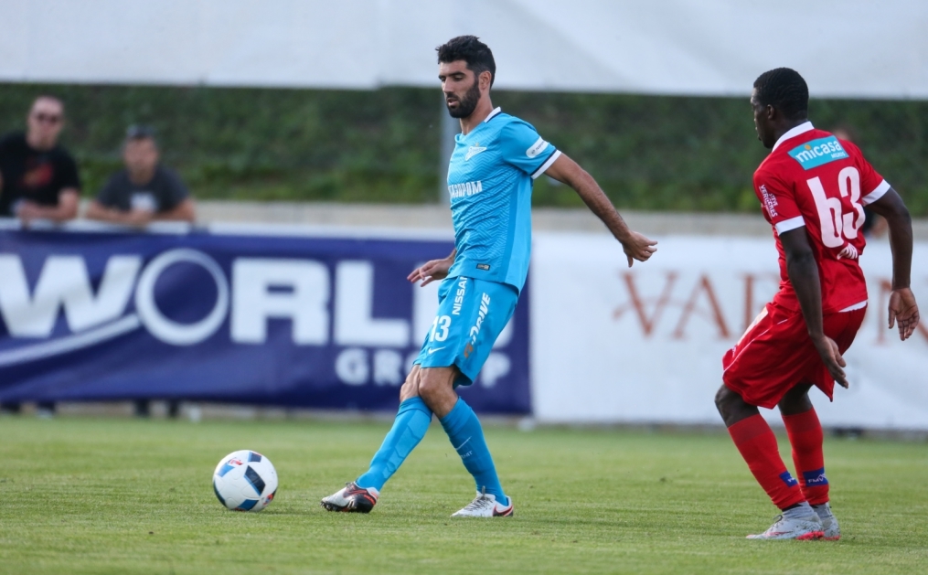 «Газпром»-тренировочные сборы в Швейцарии: матч «Зенит» — «Сьон»